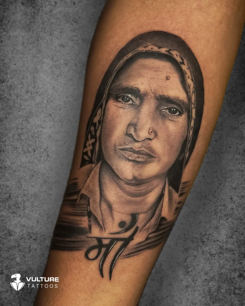 best tattoo artist in Gurgaon portrait work