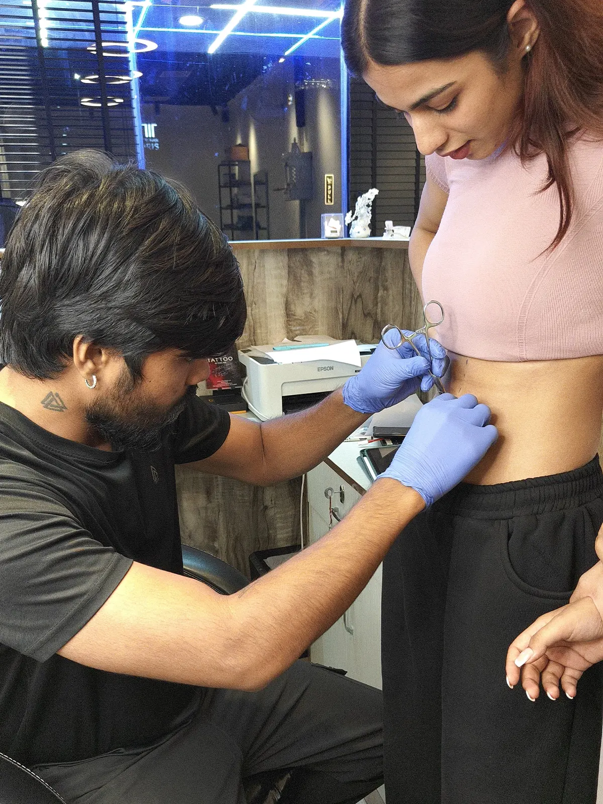 first tattoo in Gurgaon — Vulture Tattoos studio