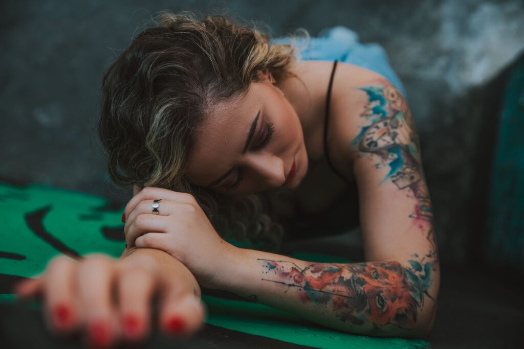 watercolour tattoo in gurgaon